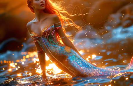 Fantasy wallpapers: mermaid, fantasy girl, fairy world, fantastic creature