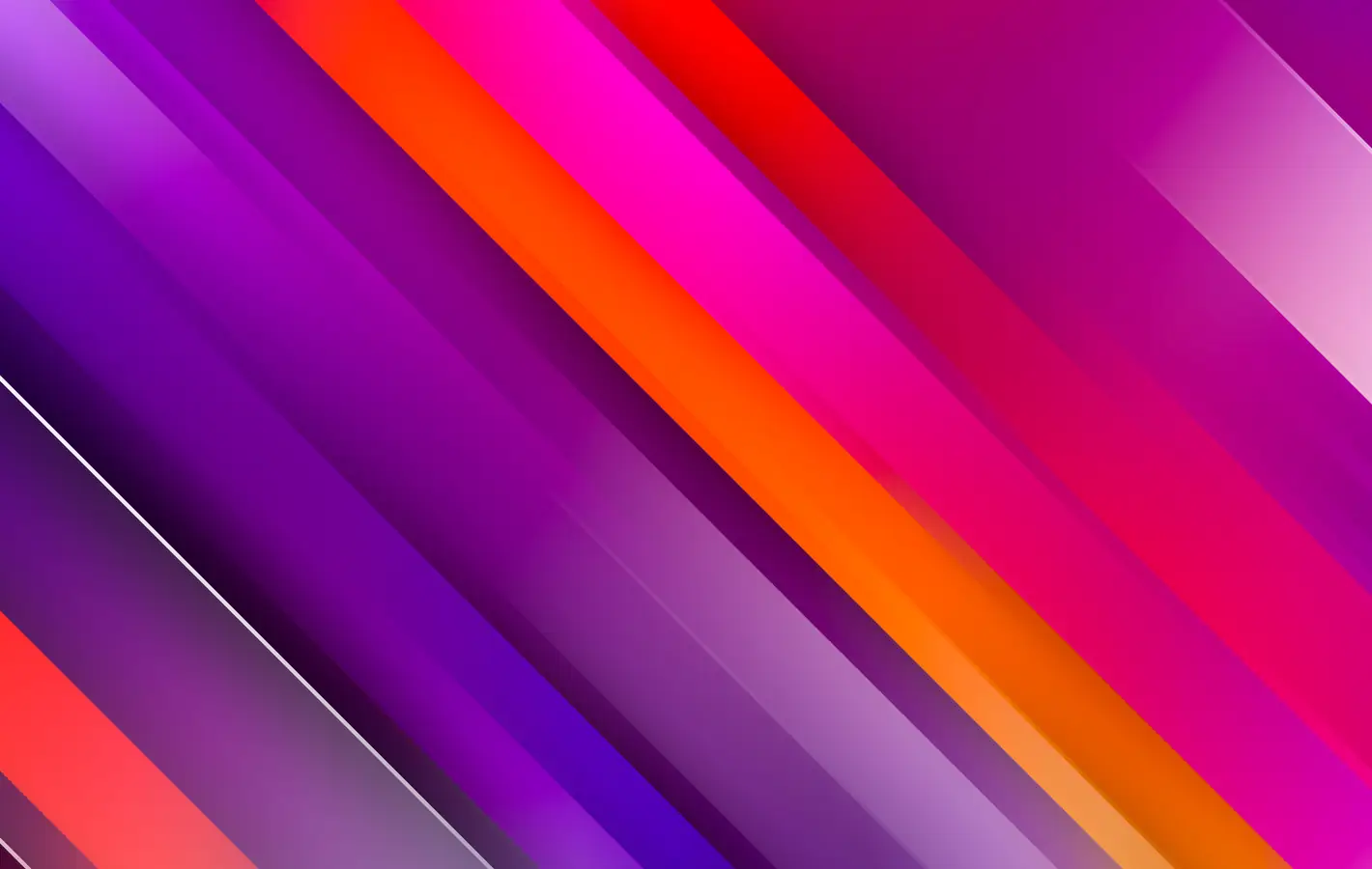 Diagonal colorful lines design — desktop and phone wallpaper, free download