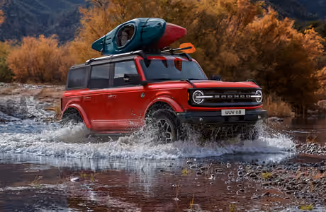Обои машины: Ford Bronco, внедорожник, бездорожье, приключение