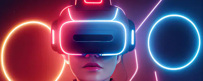 Technology wallpapers: VR, neon, woman, futurism