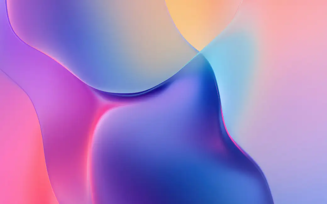 Colorful Fluid Abstract Pattern — desktop and phone wallpaper, free download