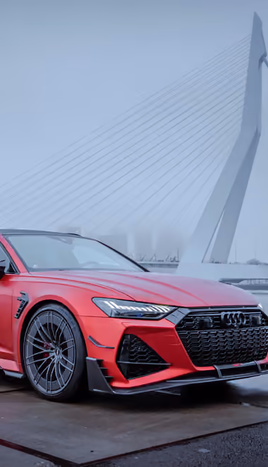 Обои Audi RS 6 для Samsung Galaxy S8/S8+/Note 8/S9/S9+/Note 9 (1440x2960): Audi RS 6, ABT, обвес, спорткар