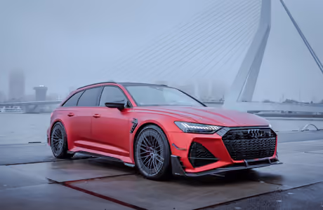 WXGA_1280 обои Audi RS 6 (1280x800): Audi RS 6, ABT, обвес, спорткар