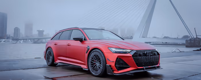 UltraWide 32:9 обои Audi RS 6 (3840x1080): Audi RS 6, ABT, обвес, спорткар