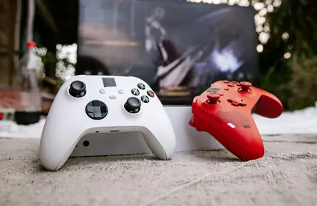 8K обои технологии (7680x4320): Xbox, контроллер, гейминг, консоль