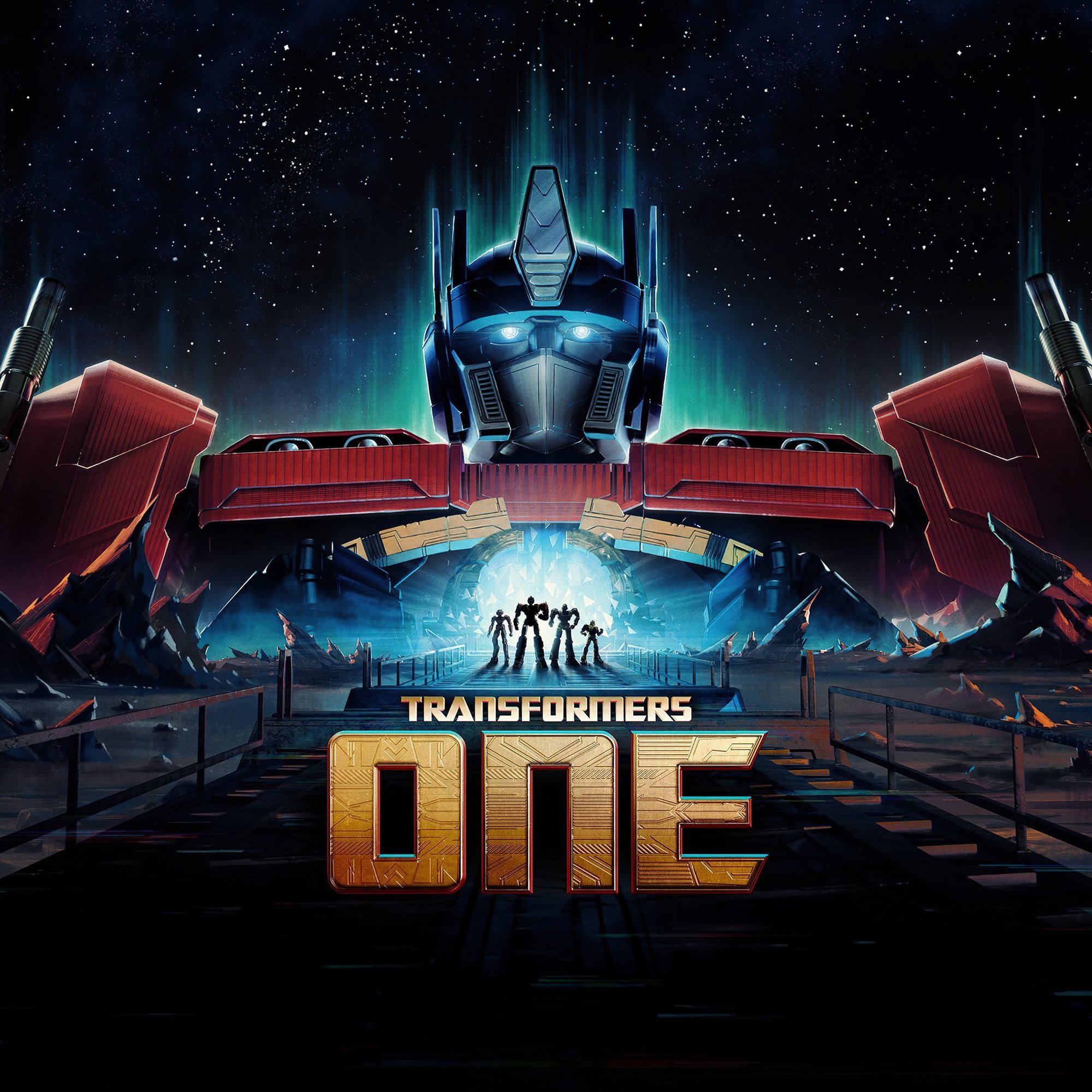 Poster for Transformers: One - Wallpapers for Samsung/Xiaomi in 2000x2000 resolution