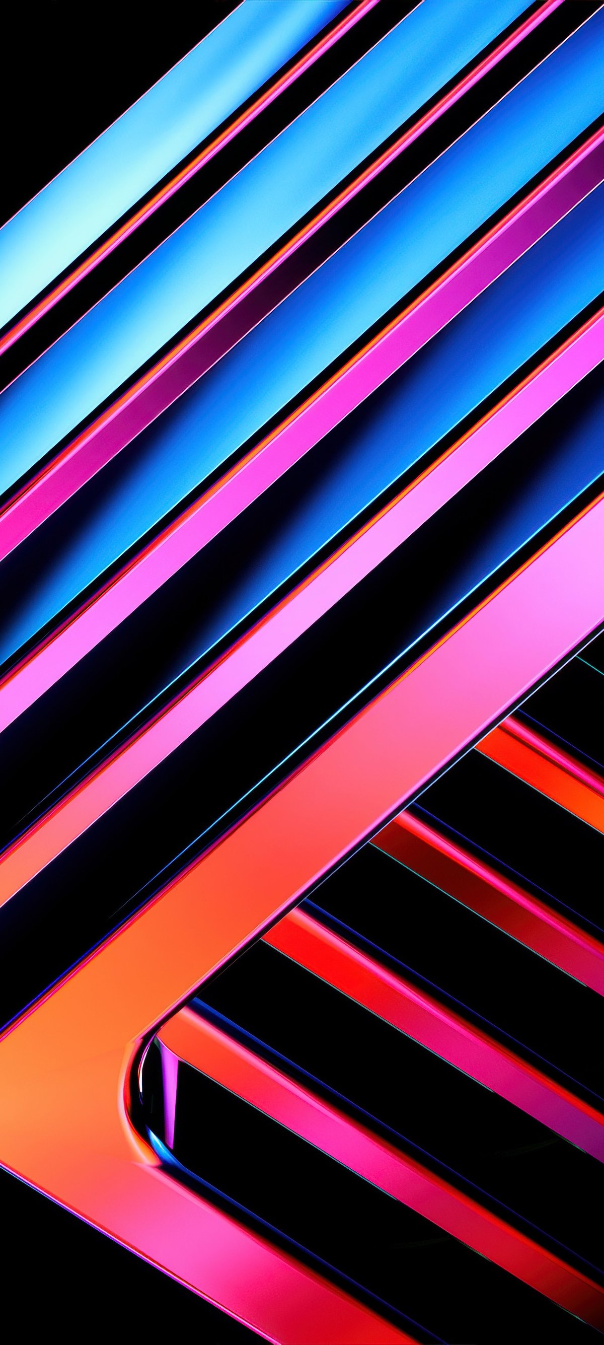 Colorful cubic maze 3D structure - Wallpapers for Xiaomi 15 in 1200x2670 resolution
