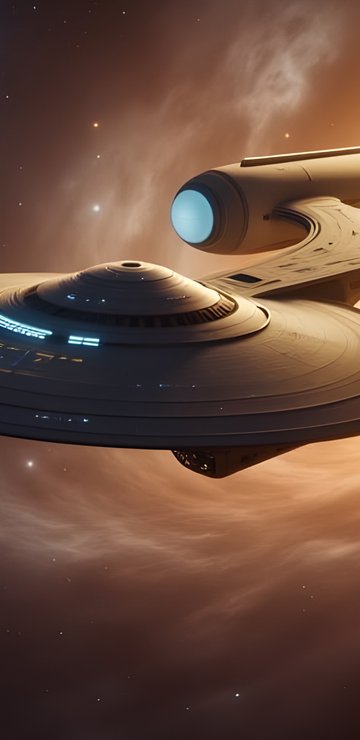Ion-powered spacecraft - Wallpapers for Samsung in 360x740 resolution