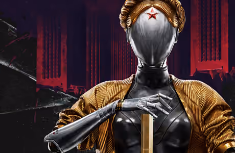 Обои игры: Atomic Heart, Советский Союз, андроид, робототехника