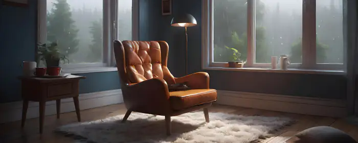 UltraWide 32:9 обои комфорт (3840x1080): комната, гостиная, кресло, уют