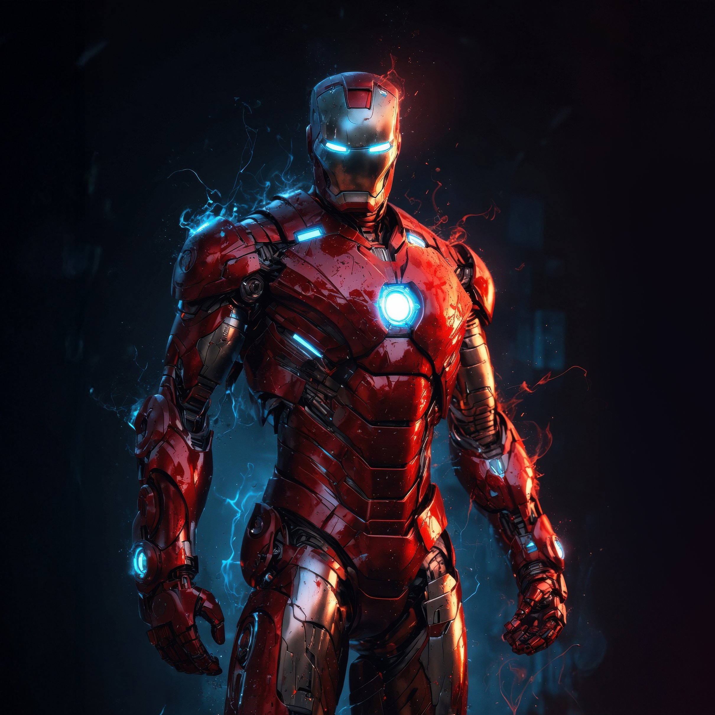 Iron Man Mark 50 - Wallpapers for iPad Pro 11″ 2024 in 2420x2420 resolution