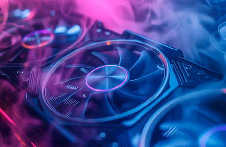 Обои технологии: видеокарта, комплектующие для ПК, вентилятор, RGB