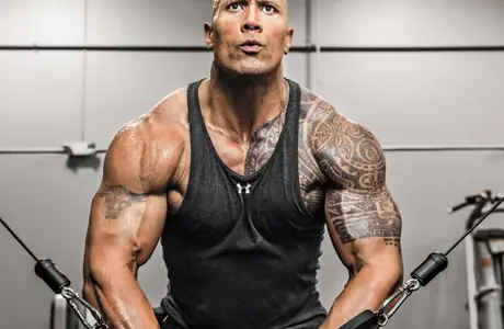 Sport wallpapers: Dwayne Johnson, bodybuilding, gym, muscles
