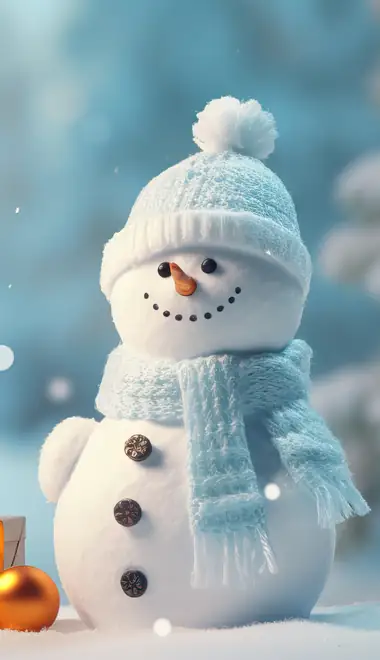Celebrations wallpapers: snowman, winter, Christmas, gift