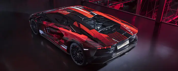 Обои машины: Lamborghini Aventador, карбон, суперкар, Yohji Yamamoto