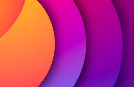 Vibrant Gradient Waves in Dynamic Design Style