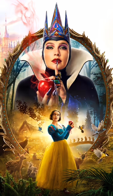 Crowd Wallpapers for iPhone X/XS/11 Pro (1125x2436): Snow White, poster, fairy world, queen