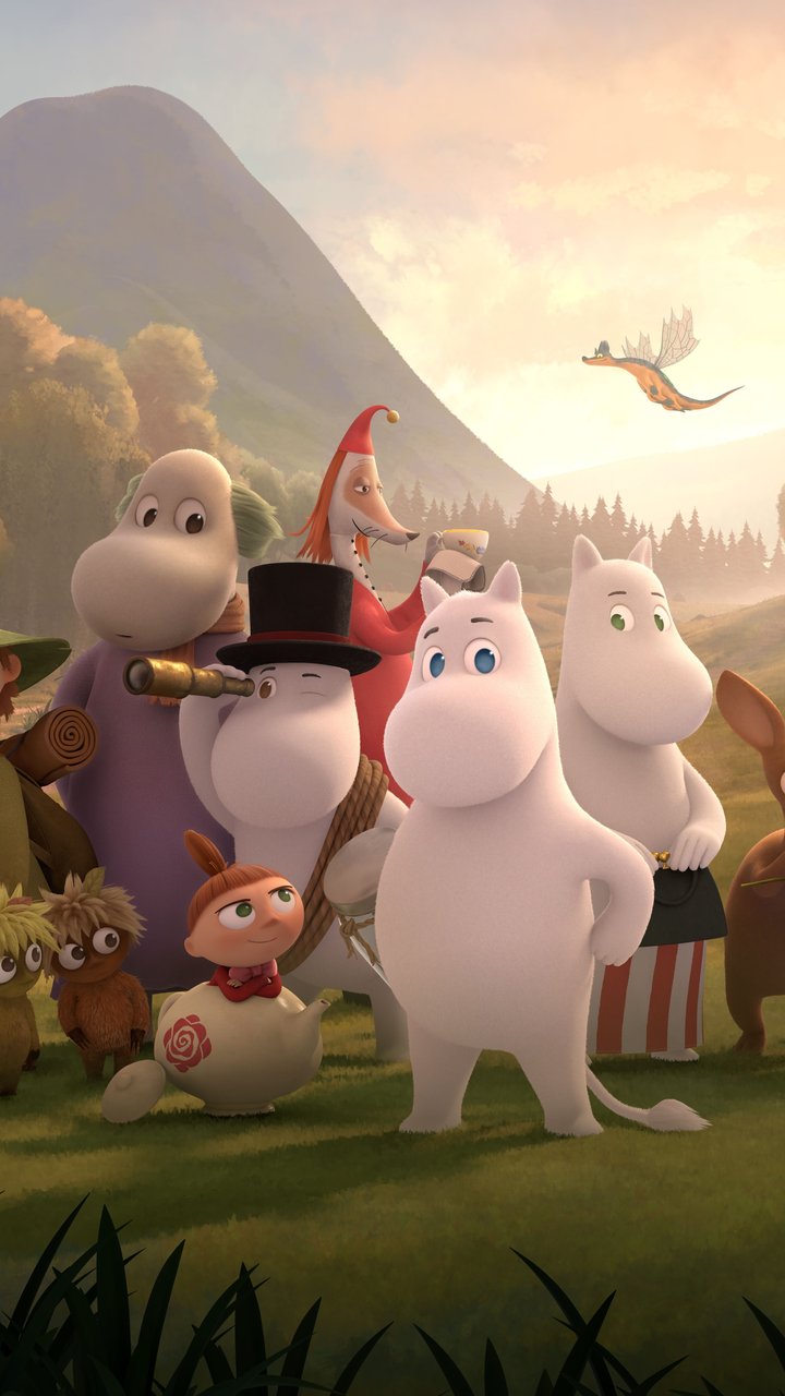 Moomin Valley Characters - Wallpapers for Samsung/LG in 720x1280 resolution