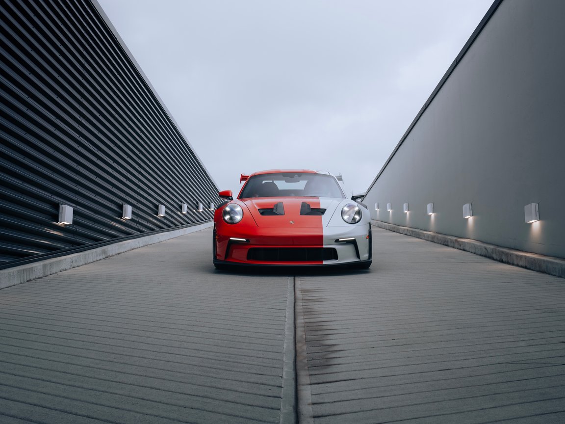 Porsche 911 GT3 RS PECTO front view - XGA+ wallpapers in 1152x864 resolution