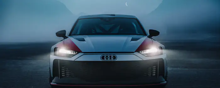 UltraWide 21:9 обои Matrix LED (2560x1080): Audi RS 6, спорткар, туман, горы