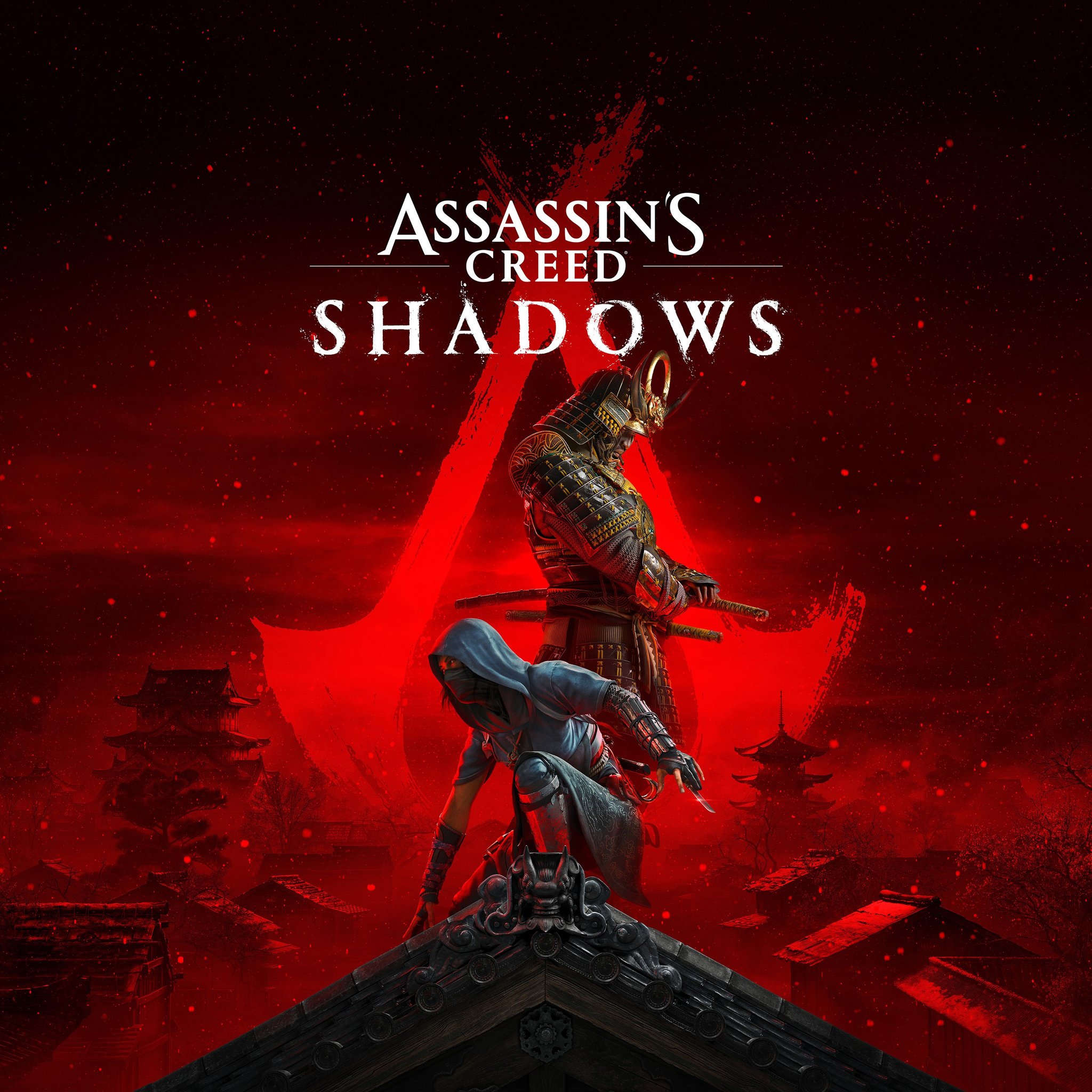 Samurai Assassin from Assassins Creed Shadows - Wallpapers for iPad Retina in 2048x2048 resolution