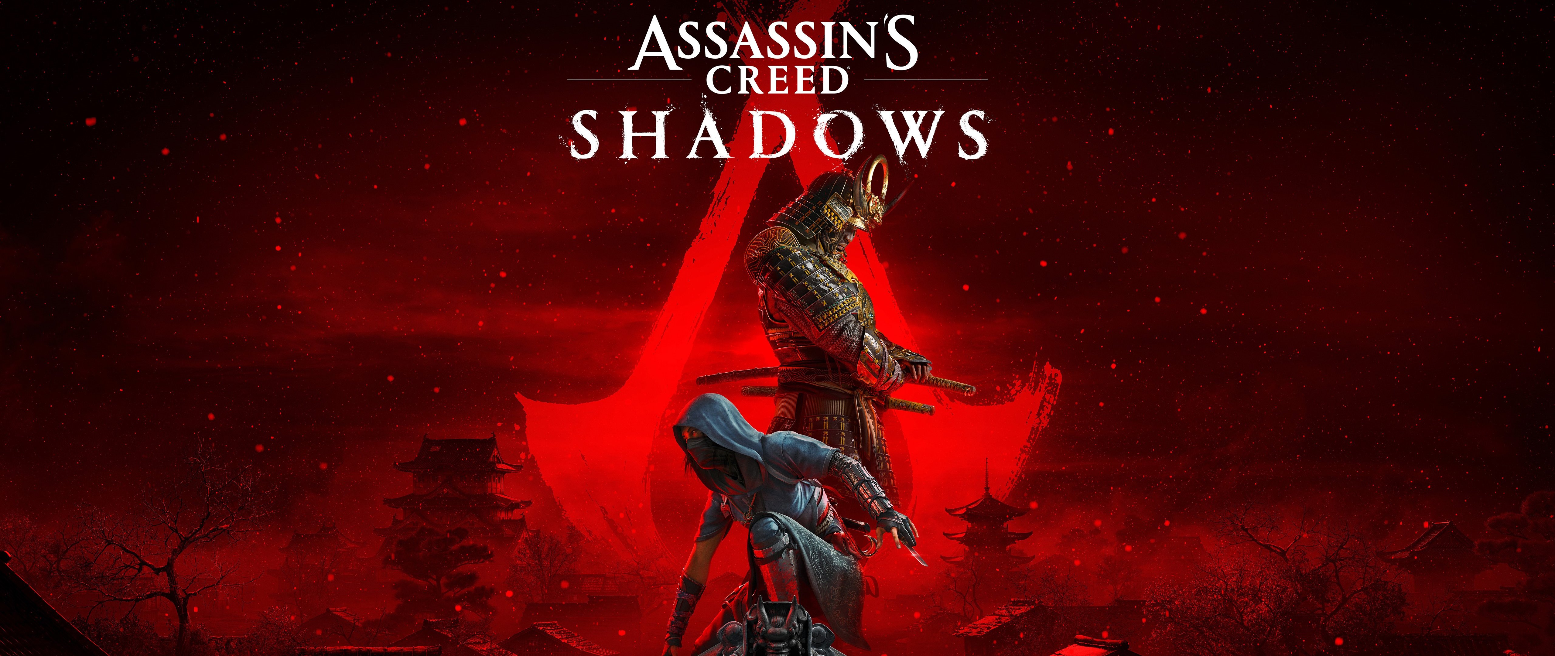 Samurai Assassin from Assassins Creed Shadows - 5K2K UltraWide 21:9 wallpapers in 5120x2160 resolution