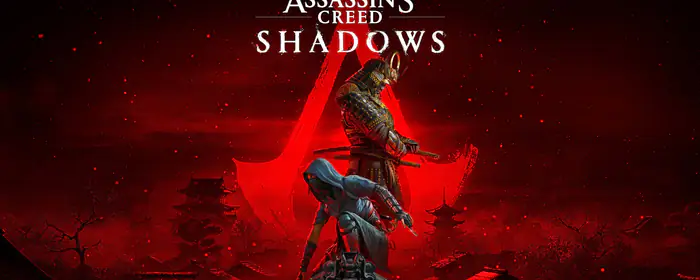 UltraWide 32:9 samurai wallpapers (5120x1440): Assassin’s Creed Shadows, samurai, logo, poster