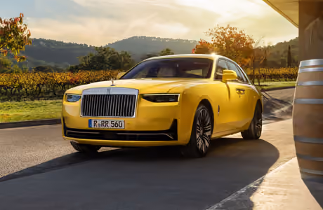 Cars wallpapers: Rolls-Royce Ghost, sedan, vineyard, luxury car