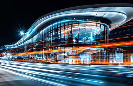 SXGA Long exposure wallpapers (1280x1024): light Trails, building, architecture, long exposure
