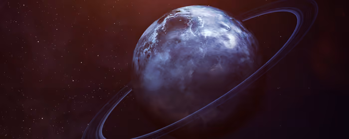 UltraWide 21:9 обои космос (2560x1080): планета, орбита, кольцо, звёзды