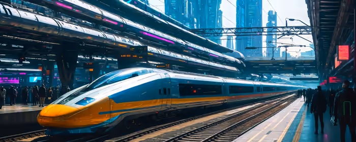 UltraWide 21:9 Subway wallpapers (3440x1440): train, cyberpunk, subway, platform