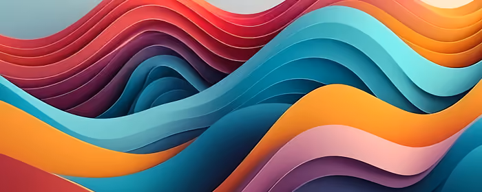 UltraWide 32:9 обои узор (3840x1080): волны, слои, лента, градиент