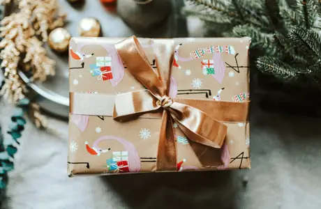 Celebrations wallpapers: Christmas, gift, christmas decorations, ribbon