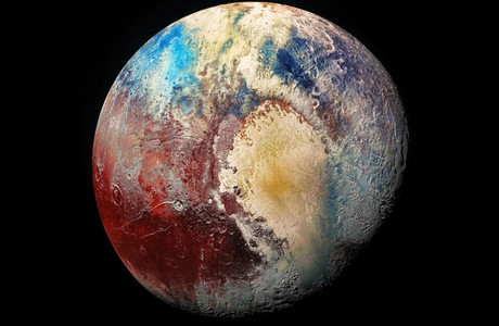 Stunning Artistic Representation of Planet Pluto