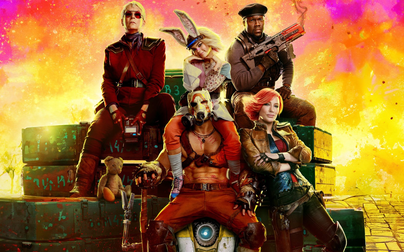 Borderlands movie main characters posed - WSXGA+ wallpapers in 1680x1050 resolution