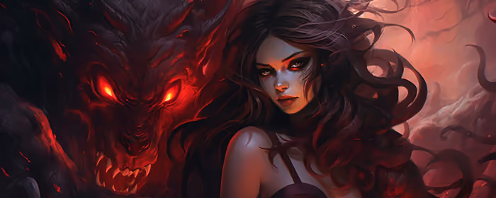 Fantasy wallpapers: woman, fantasy girl, fantastic creature, demon