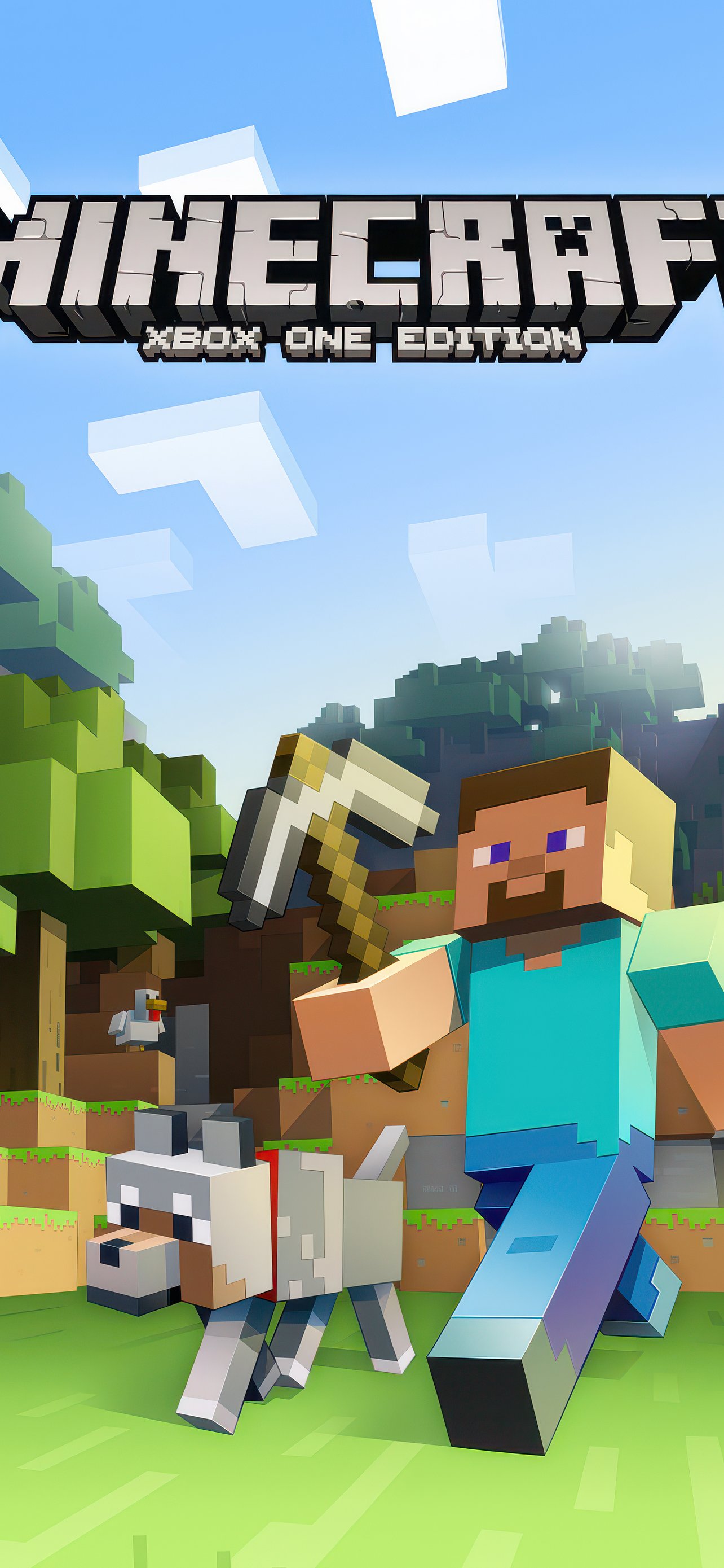 Minecraft на Xbox One - Обои для iPhone 13 Pro Max/12 Pro Max/14 Plus в разрешении 1284x2778