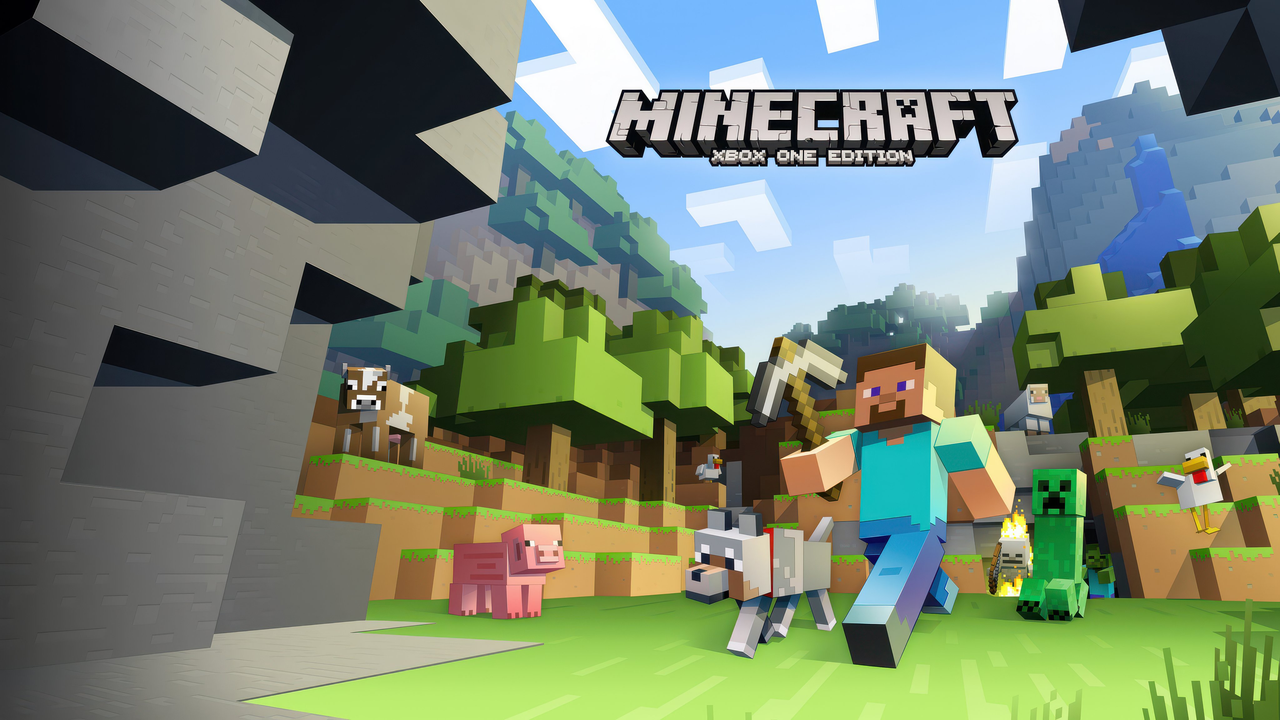 Minecraft Xbox One Edition - Wallpapers for Apple iMac 21.5″ in 4096x2304 resolution