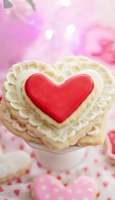 Celebrations wallpapers: Valentine's Day, cookie, heart, love