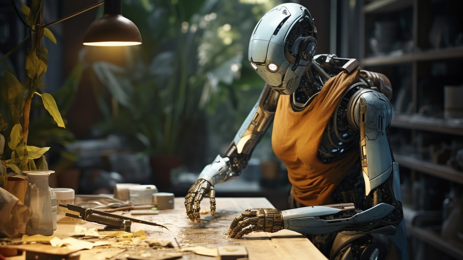 Robot Engineer - wXGA++ wallpapers in 1600x900 resolution