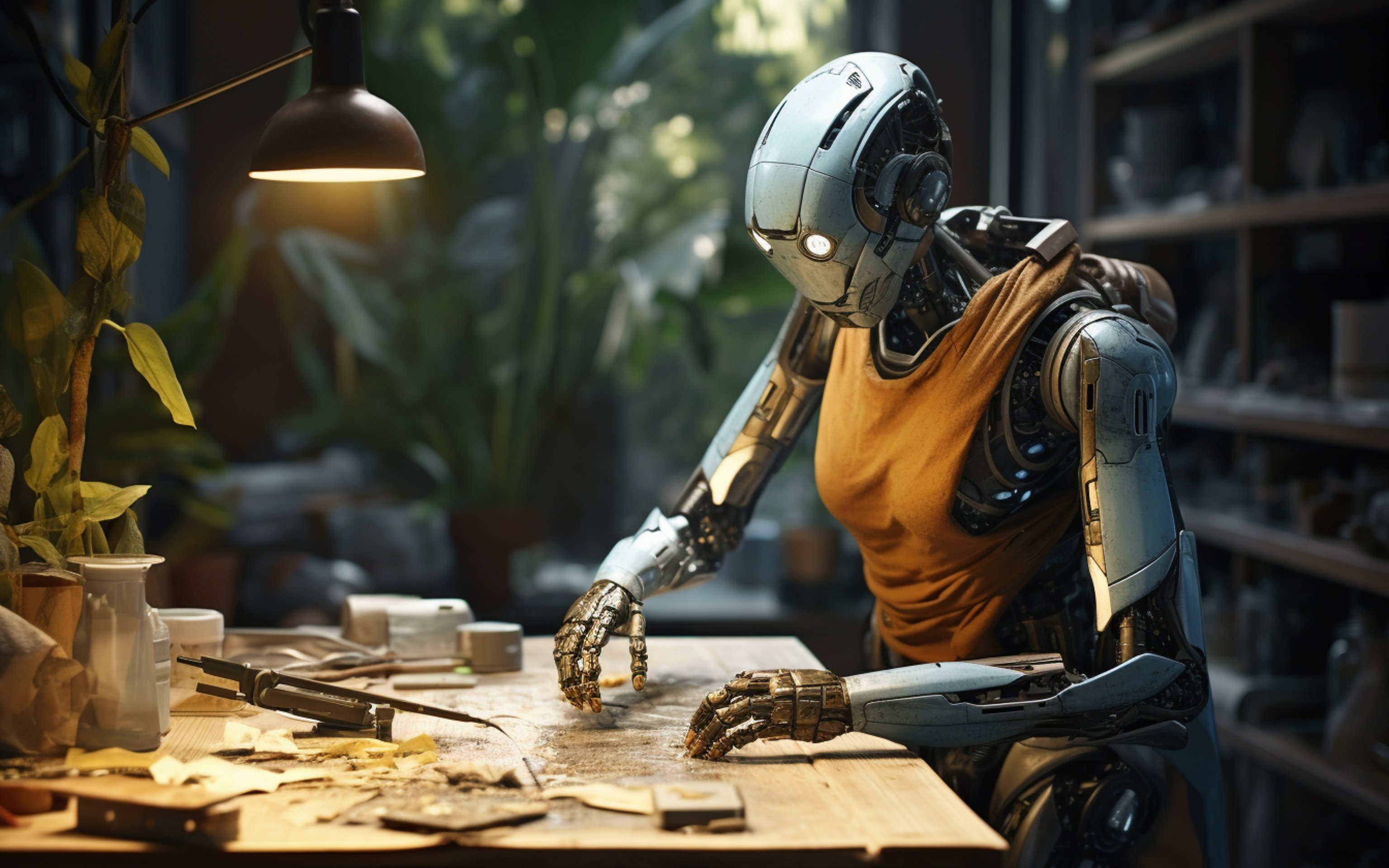 Robot Engineer - Wallpapers for Apple MacBook 16″ in 3072x1920 resolution