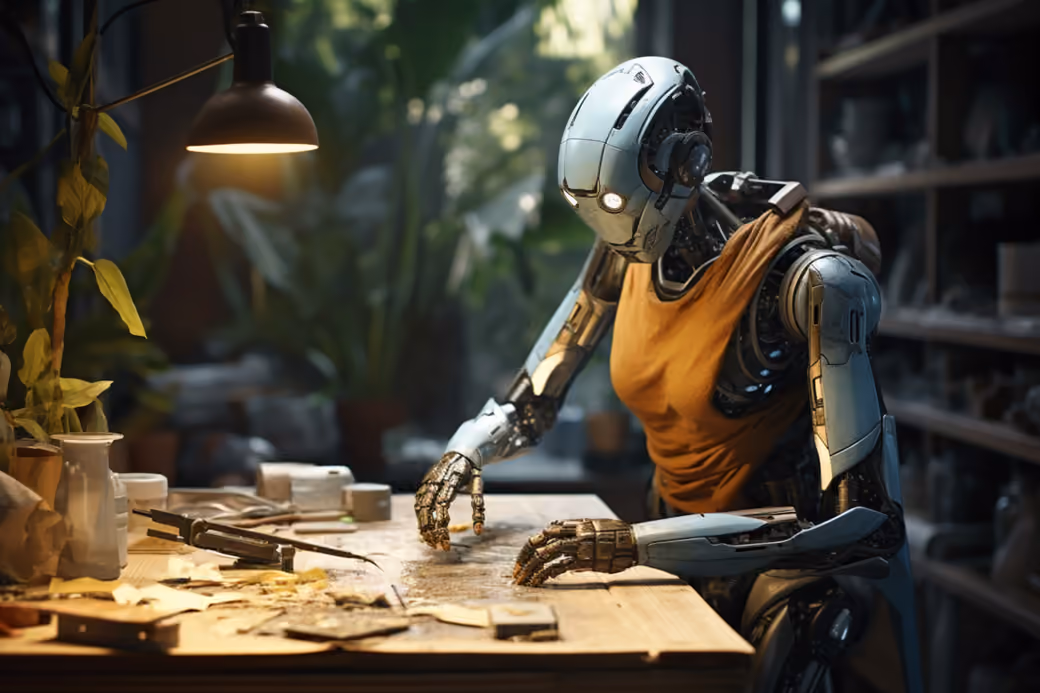 Robot Engineer - XVGA wallpapers in 1024x768 resolution