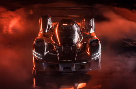 Обои гонка: Genesis GMR-001, гоночный автомобиль, гонка, скорость