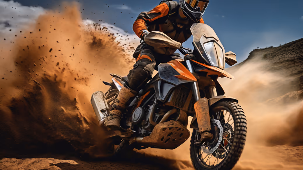 Off-road motorbike - Wallpapers for Samsung Galaxy Tab in 1920x1920 resolution