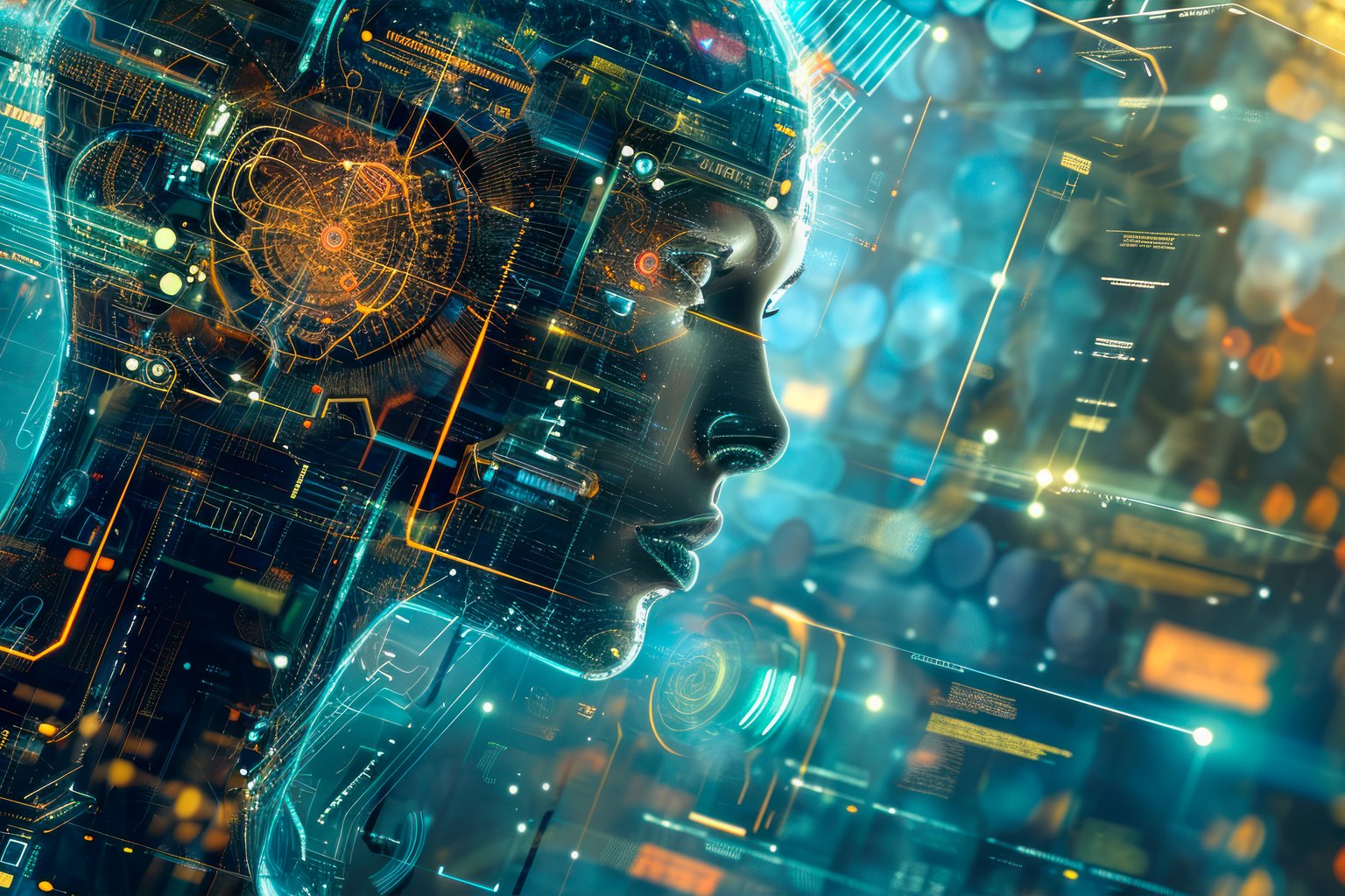 Artificial Intelligence Human Interface - Microsoft Surface 12.4″ wallpapers in 1536x1024 resolution