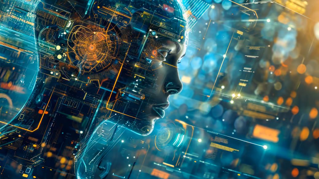 Artificial Intelligence Human Interface - Wallpapers for iPhone 4/4S in 640x960 resolution
