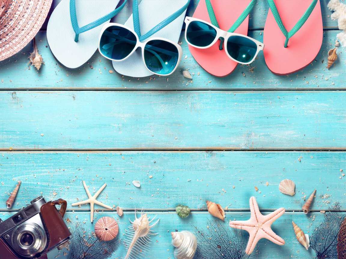 Beach essentials - XGA+ wallpapers in 1152x864 resolution