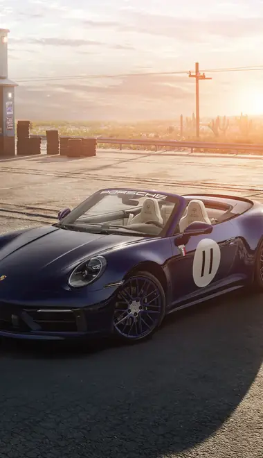 Обои машины: Porsche 911 Carrera S, спорткар, гараж, кабриолет