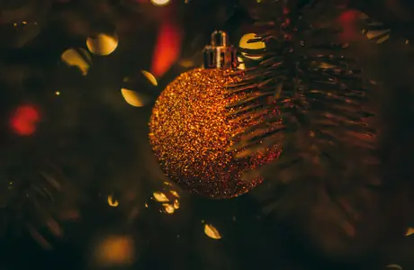 Celebrations wallpapers: christmas tree, Happy New Year, Christmas, stringlight