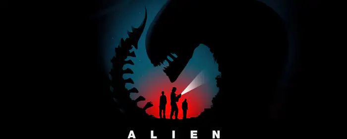 UltraWide 21:9 alien wallpapers (2560x1080): Alien: Romulus, silhouette, poster, monster
